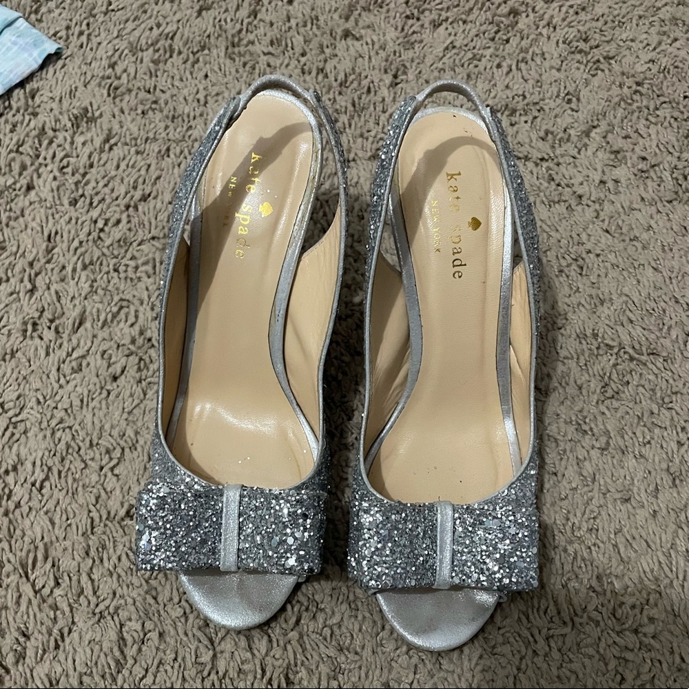 Kate spade glitter shoes